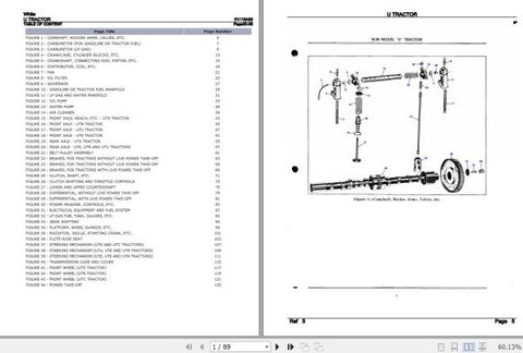 Discover the ultimate resource for your WHITE TRACTOR with the U Parts Catalog Manual R1115A00. This comprehensive PDF file is designed to provide you with detailed information on parts and components,