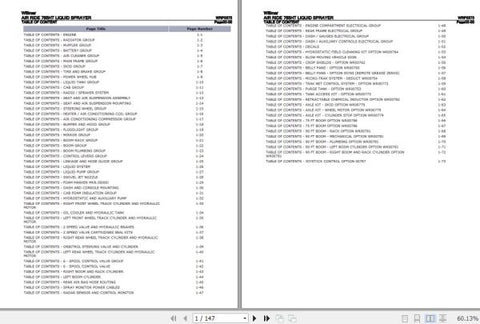 Discover the ultimate resource for maintaining your Willmar Liquid Sprayer with the comprehensive Parts Catalog Manual (WRP0373) in PDF format. This essential guide provides detailed diagrams and part numbers, 