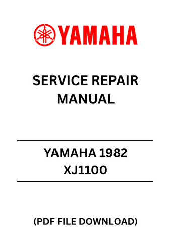 Unlock the full potential of your 1982 Yamaha XJ1100 with our comprehensive Service Repair Manual in PDF format. This essential guide is designed to provide you with detailed instructions, diagrams, and troubleshooting tips to keep your motorcycle running smoothly and efficiently.