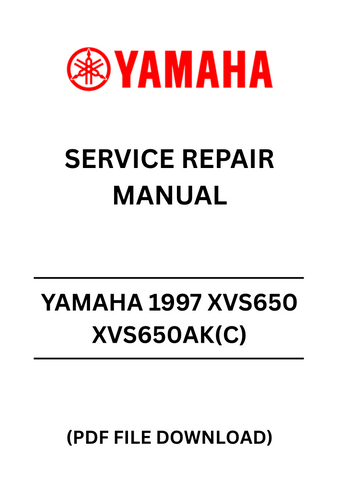 Unlock the full potential of your 1997 Yamaha XVS650 with our comprehensive Service Repair Manual in PDF format. This essential guide is designed to provide you with detailed instructions and insights, ensuring that you can perform maintenance and repairs with confidence.