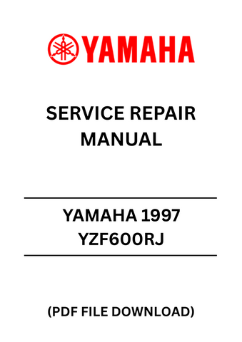 Unlock the full potential of your 1997 Yamaha YZF600RJ with our comprehensive Service Repair Manual in PDF format. This essential guide provides detailed instructions, diagrams, and specifications to help you maintain and repair your motorcycle with confidence. Whether you're a seasoned mechanic or a DIY enthusiast, this manual is your go-to resource for keeping your bike in peak condition.