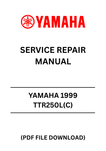 Unlock the full potential of your 1999 Yamaha TTR250L(C) with our comprehensive Service Repair Manual in PDF format. This essential guide is designed to provide you with detailed instructions and insights, ensuring that you can perform maintenance and repairs with confidence.