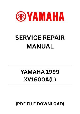 Unlock the full potential of your YAMAHA 1999 XV1600A(L) with our comprehensive Service Repair Manual in PDF format. This essential guide provides detailed instructions and diagrams, ensuring you have everything you need to perform maintenance and repairs with confidence.