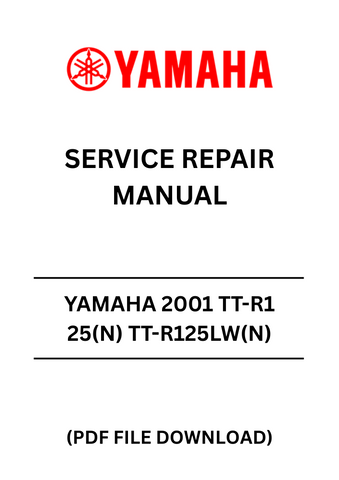 Unlock the full potential of your YAMAHA 2001 TT-R125(N) and TT-R125LW(N) with our comprehensive Service Repair Manual in PDF format. This essential guide is designed to provide you with detailed instructions and insights, ensuring that you can maintain and repair your motorcycle with confidence.
