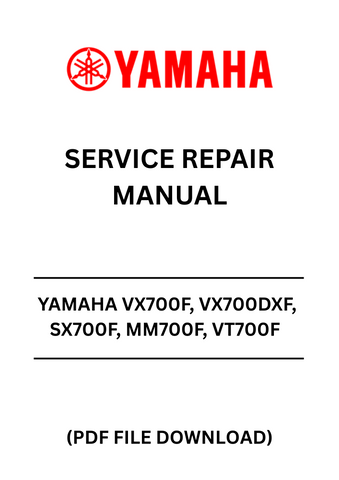 Unlock the full potential of your YAMAHA snowmobile with the comprehensive 2001 VX700F, VX700DXF, SX700F, MM700F, and VT700F Service Repair Manual. This PDF file is an essential resource for both novice and experienced mechanics, providing detailed instructions and diagrams to ensure your snowmobile runs at peak performance.