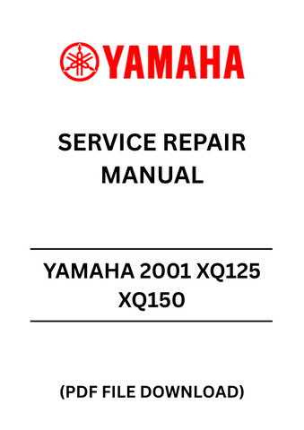 Unlock the full potential of your Yamaha XQ125 and XQ150 with the comprehensive 2001 Service Repair Manual in PDF format. This essential guide provides detailed instructions and diagrams, ensuring you have everything you need for effective maintenance and repair. Whether you're a seasoned mechanic or a DIY enthusiast, this manual is designed to simplify complex tasks and enhance your understanding of your vehicle.