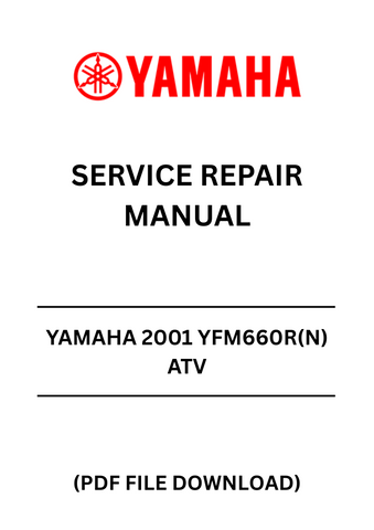 Unlock the full potential of your YAMAHA 2001 YFM660R(N) ATV with our comprehensive Service Repair Manual in PDF format. This essential guide is designed to provide you with detailed instructions and insights, ensuring that you can perform maintenance and repairs with confidence.
