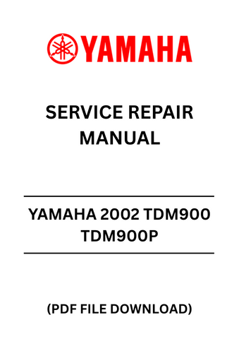 Unlock the full potential of your Yamaha TDM900 with the comprehensive 2002 TDM900 TDM900P Service Repair Manual in PDF format. This essential guide is designed for both seasoned mechanics and DIY enthusiasts, providing detailed instructions and insights to keep your motorcycle running smoothly.