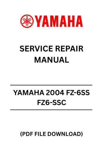  Unlock the full potential of your Yamaha 2004 FZ-6SS with our comprehensive Service Repair Manual in PDF format. This essential guide is designed to provide you with detailed instructions and insights, ensuring that you can perform maintenance and repairs with confidence. Whether you're a seasoned mechanic or a DIY enthusiast, this manual is your go-to resource for keeping your motorcycle in peak condition.