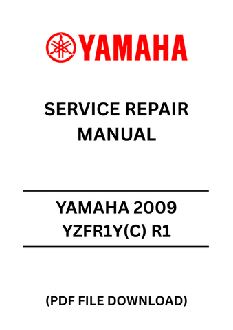 Unlock the full potential of your 2009 Yamaha YZF-R1 with our comprehensive Service Repair Manual in PDF format. This essential guide is designed for both seasoned mechanics and DIY enthusiasts, providing detailed instructions and diagrams to ensure your motorcycle runs at its best.