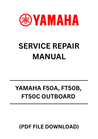 Unlock the full potential of your YAMAHA F50A, FT50B, and FT50C outboard motors with our comprehensive service repair manual. This PDF file is designed to provide you with detailed instructions, diagrams, and troubleshooting tips, ensuring that you can maintain and repair your outboard with confidence.