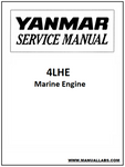 Yanmar 4LHE Marine Engine Workshop Service Repair Manual - PDF File Download