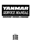 YANMAR 2TD, 3TD, 4TD MARINE ENGINE WORKSHOP SERVICE REPAIR MANUAL - PDF FILE DOWNLOAD