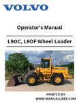 L90F Volvo Wheel Loader Operator's Manual - PDF File Download