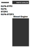 Yanmar 6LPA-STP2, 6LPA-STZP2, 6LPA-STZP3 Diesel Engine Parts Catalogue Manual - PDF File Download