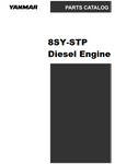 Yanmar 8SY-STP Diesel Engine Parts Catalog Manual - PDF File Download