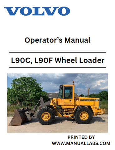L90C Volvo BM Wheel Loader Operator's Manual - PDF File Download
