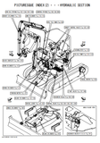 YANMAR VIO45-6A EXCAVATOR PARTS MANUAL