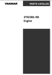 Get the information you need on the Yanmar 3TNC80L-RB engine with this downloadable parts catalog manual. With detailed diagrams, schematics, and parts information, you'll have all the information you need for easy repairs. Download the PDF file for the ultimate in convenience.