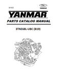 Yanmar 3TNE68L-UBC(B19) Engine Parts Manual