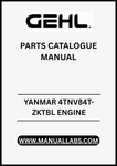 UNLOCK THE FULL POTENTIAL OF YOUR YANMAR 4TNV84T-ZKTBL ENGINE WITH OUR COMPREHENSIVE ENGINE PARTS CATALOGUE MANUAL, AVAILABLE IN A CONVENIENT PDF FORMAT. 