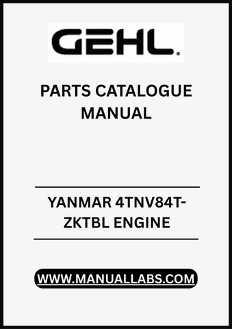 UNLOCK THE FULL POTENTIAL OF YOUR YANMAR 4TNV84T-ZKTBL ENGINE WITH OUR COMPREHENSIVE ENGINE PARTS CATALOGUE MANUAL, AVAILABLE IN A CONVENIENT PDF FORMAT. 
