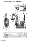 Yanmar SV08-1B Excavator Parts Catalogue Manual