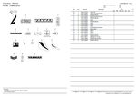 YANMAR C50R-5 PARTS MANUAL