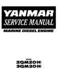 Yanmar 2QM20, 2QM20H,3QM30, 3QM30H Marine Diesel Engine Service Repair Manual - PDF File