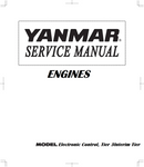 YANMAR ENGINES, ELECTRONIC CONTROL, TIER 3INTERIM TIER SERVICE REPAIR MANUAL 450950006 - PDF FILE