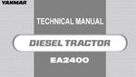 Yanmar EA2400 Diesel Tractor Service Repair Manual - PDF File Download