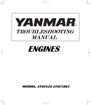 Yanmar Engines Tier 3, 4 3TNV82A-4TNV106T Electronic Control Troubleshooting Manual 917172D - PDF File