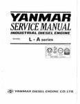 Yanmar Industrial Diesel Engine L40AE, L48AE, L60AE, L70AE, L75AE, L90AE, L100AE Service Repair Manual - PDF File Download