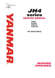 YANMAR MARINE DIESEL ENGINE 3JH4E, 4JH4E, 4JH4-TE, 4JH4-HTE SERVICE REPAIR MANUAL - PDF FILE