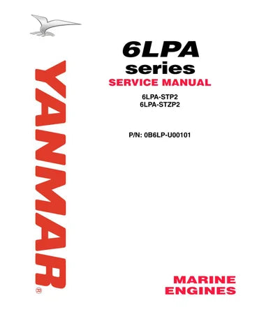 Yanmar Marine Engine 6LPA-STP2, 6LPA-STZP2 Service Repair Manual - PDF File Download