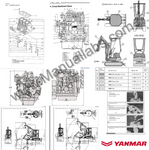 Yanmar C50R-3B Rubber Crawler Carrier Parts Catalogue Manual - PDF File Download