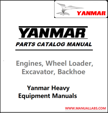 Yanmar B05 Mini Backhoe Parts Catalogue Manual - PDF File Download