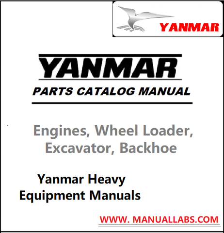 Yanmar B08-3 Crawler Backhoe Europe Parts Manual - PDF File