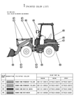 Yanmar V3-5B Wheel Loader Parts Catalogue Manual