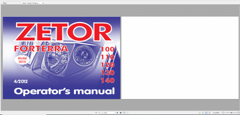 Designed for ease of use, the manual includes step-by-step procedures, troubleshooting tips, and safety guidelines tailored specifically for your tractor model. Whether you're a seasoned operator or a first-time user,