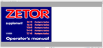 Discover the essential Zetor Tractor Forterra Operator’s Manual, available in a convenient PDF format. This comprehensive guide covers models 86-41, 96-41, 106-41, 114-41, and 117-41, ensuring you have all the information you need at your fingertips.