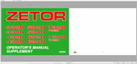 Discover the essential Zetor Tractor Major 3320-7340 Supplement Operator’s Manual, a comprehensive PDF guide designed for operators of these robust machines.
