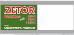 Discover the essential ZETOR TRACTOR PROXIMA PLUS Z Operator’s Manual, specifically designed for models 8541, 9541, and 10541, Tier II (2006). This comprehensive PDF file serves as your go-to resource for understanding the intricacies of your tractor,