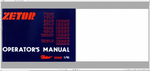 DISCOVER THE ESSENTIAL ZETOR TRACTOR UR, III, Z, 7520-10540 OPERATOR’S MANUAL IN A CONVENIENT PDF FORMAT. THIS COMPREHENSIVE GUIDE IS DESIGNED TO ENHANCE YOUR UNDERSTANDING OF YOUR TRACTOR'S FEATURES, ENSURING OPTIMAL PERFORMANCE AND LONGEVITY.