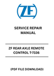 Unlock the full potential of your ZF rear axle with the T-7336 Service Repair Manual. This comprehensive PDF file is designed for both professionals and DIY enthusiasts, providing detailed instructions and diagrams to ensure accurate repairs and maintenance.