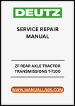 UNLOCK THE FULL POTENTIAL OF YOUR ZF REAR AXLE TRACTOR WITH THE T-7100 SERVICE REPAIR MANUAL IN PDF FORMAT.