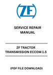 Unlock the full potential of your ZF Tractor with the comprehensive ECCOM 1.5 Service Repair Manual. This PDF file is an essential resource for anyone looking to maintain, troubleshoot, or repair their tractor's transmission system. With detailed diagrams and step-by-step instructions, you can confidently tackle any issue that arises.