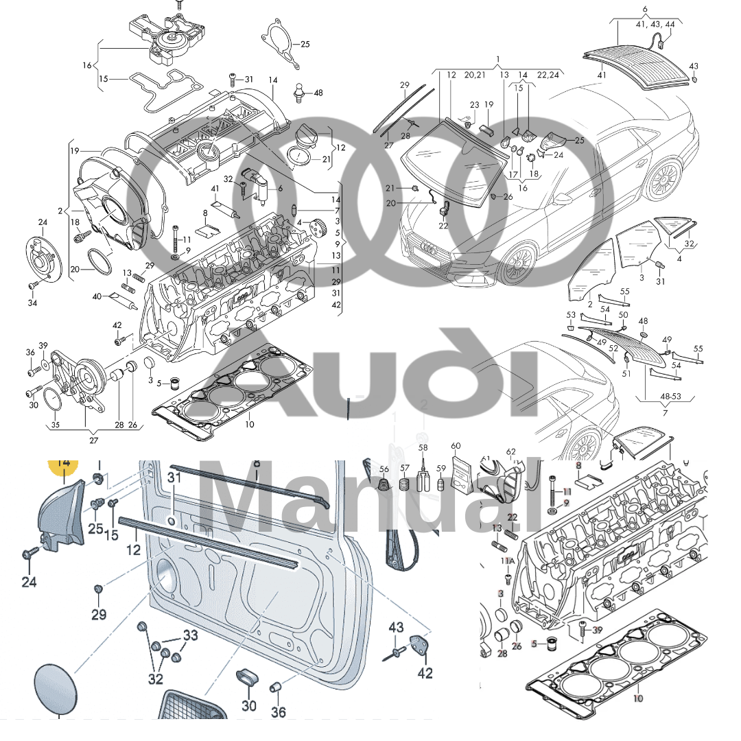 Audi TT Service Manual: 2000, 2001, 2002, 2003, 2004, 2005
