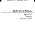 John Deere Specification AgrIcultural Products Test and Service Miscellaneous Manual DB1216 - PDF File Download 