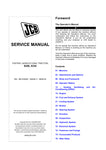 JCB 8290, 8330 FASTRAC SERVICE MANUAL - 9813/5000